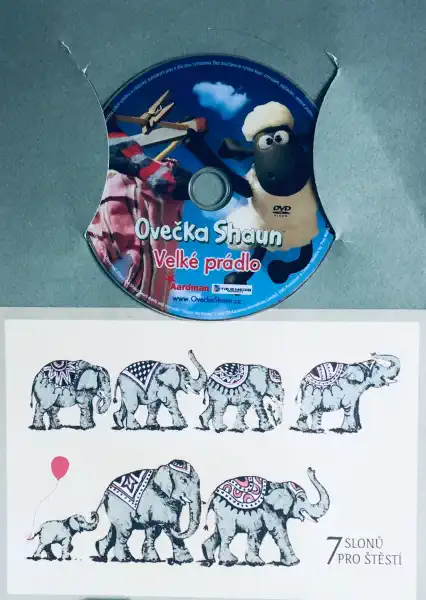 Ovečka Shaun - Velké prádlo - DVD /dárkový obal/