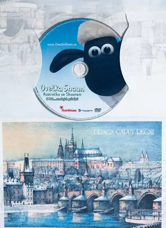 Ovečka Shaun - Rozcvička se Shaunem - DVD /dárkový obal/