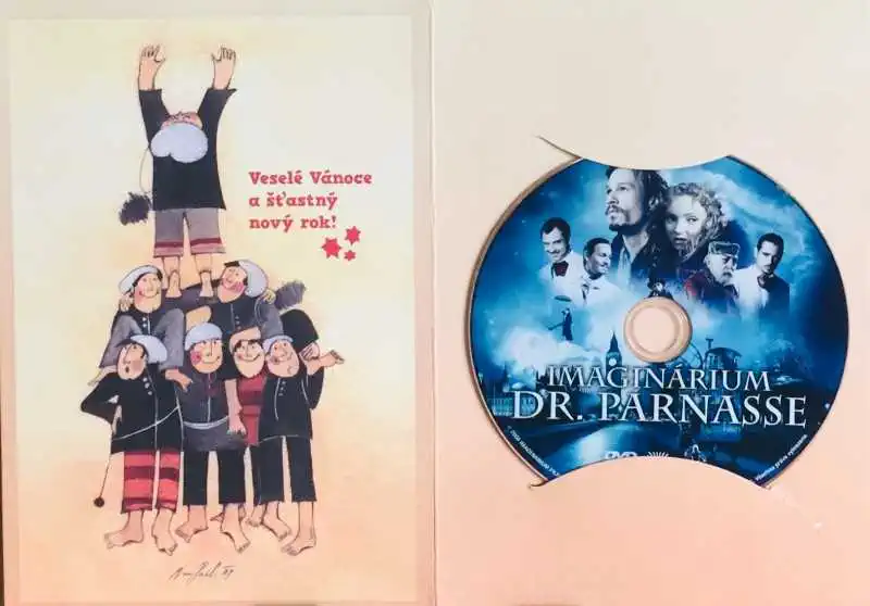 Imaginárium Dr. Parnasse - DVD /dárkový obal/