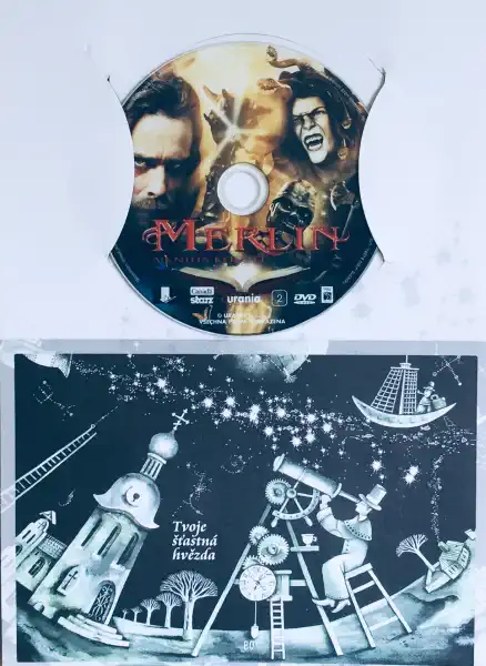 Merlin a kniha kouzel - DVD /dárkový obal/