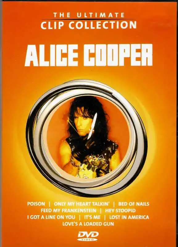 Alice Cooper - The ultimate clip collection - DVD plast 