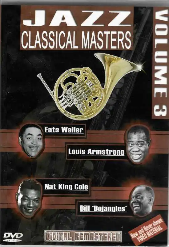 Jazz Classical Masters - Volume 3 - DVD plast