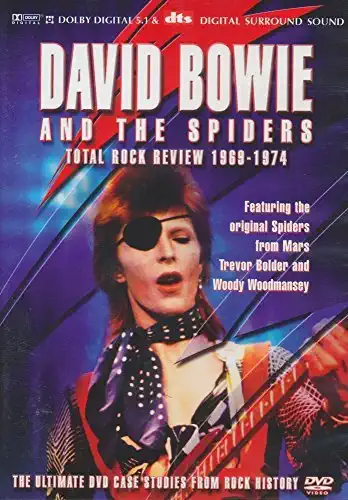 David Bowie and The Spiders - Total rock review 1969-1974 - DVD plast