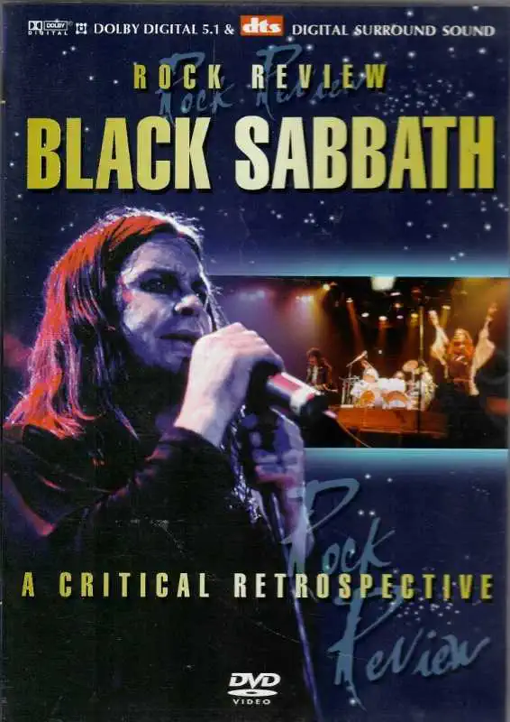 Black Sabbath - Rock Review - DVD plast