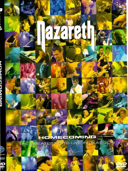 Nazareth - Homecoming ( The greatest hits live in Glasgow) - DVD plast