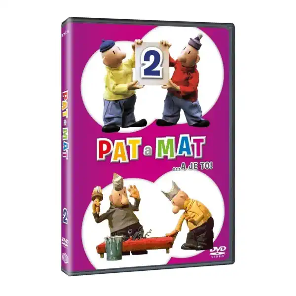 Pat a Mat 2 - DVD plast /bazarové zboží/