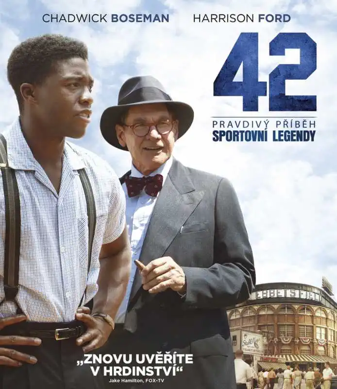 42 - Pravdivý příběh sportovní legendy - DVD /plast/ bazarové zboží 