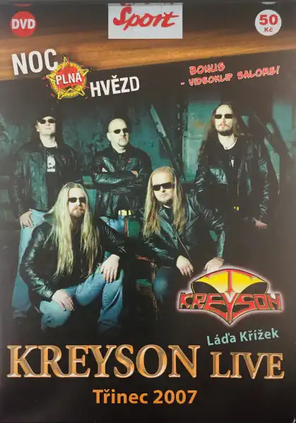 Kreyson Live - Třinec 2007 - DVD /pošetka/