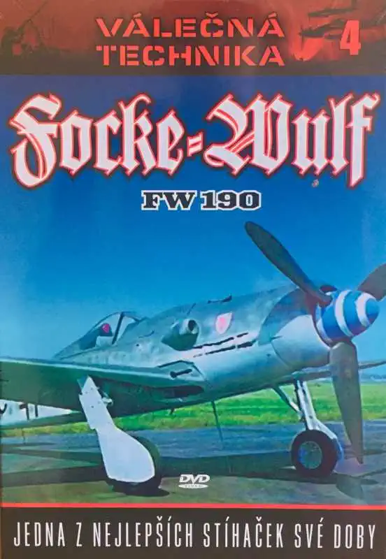 Válečná technika 4 - Focke-Wulf FW 190 - DVD /digipack/