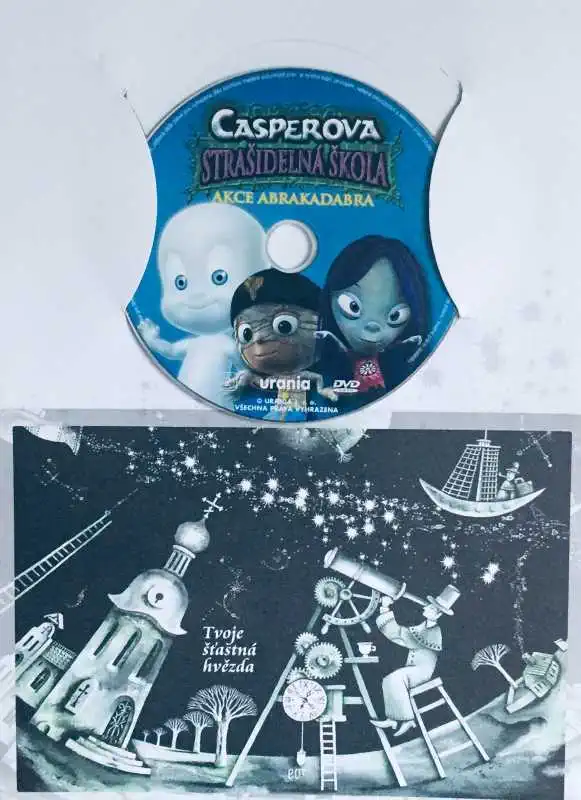 Casperova strašidelná škola - Akce Abrakadabra - DVD /dárkový obal/