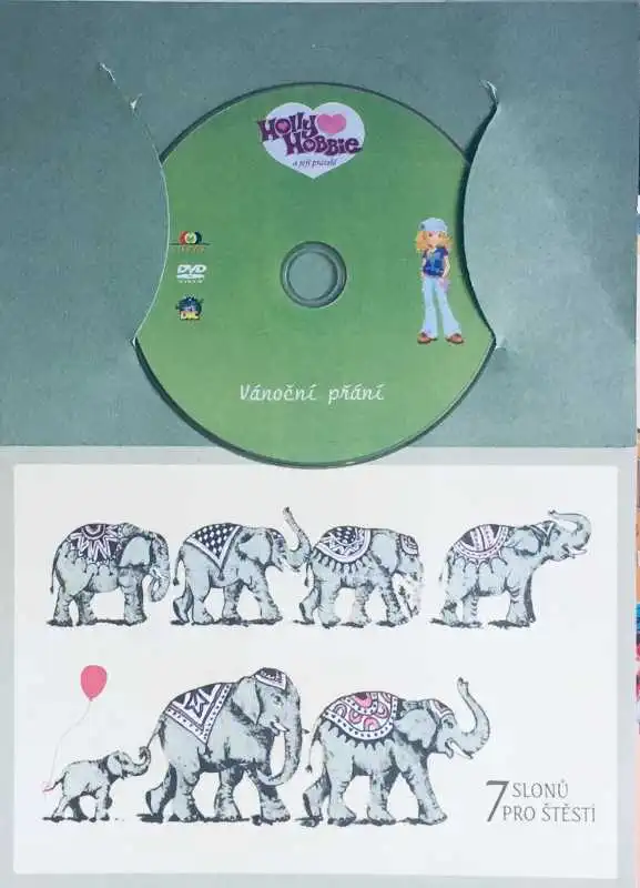 Holly Hobbie a její přátelé - Vánoční přání - DVD /dárkový obal/