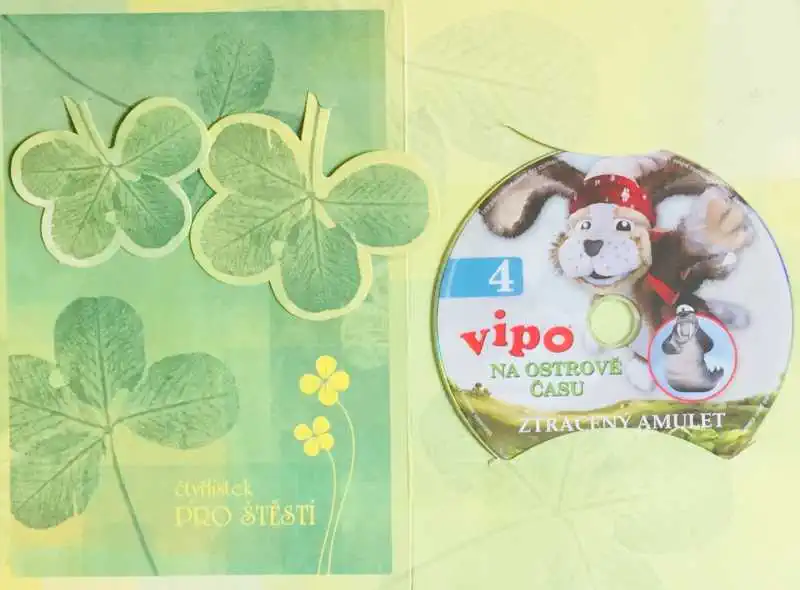 Vipo 4 - Na ostrově času - Ztracený amulet - DVD /dárkový obal/