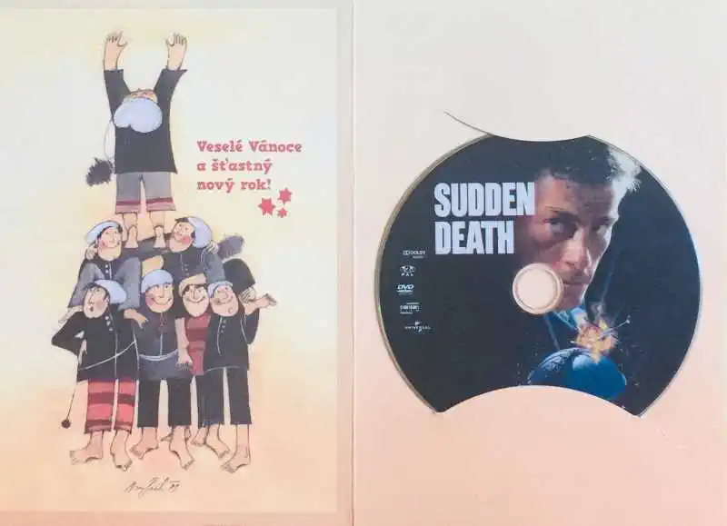 Sudden Death / Náhlá smrt - DVD /dárkový obal/