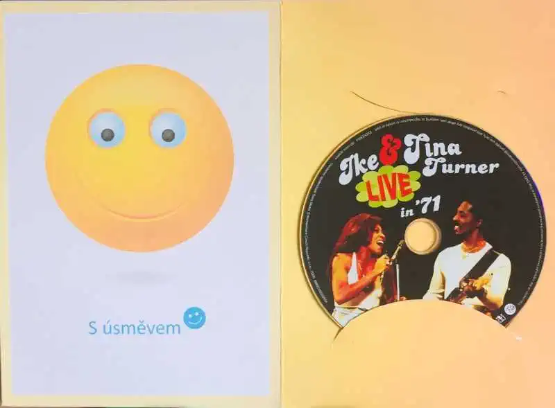Ike & Tina Turner - Live in '71 - DVD /dárkový obal/
