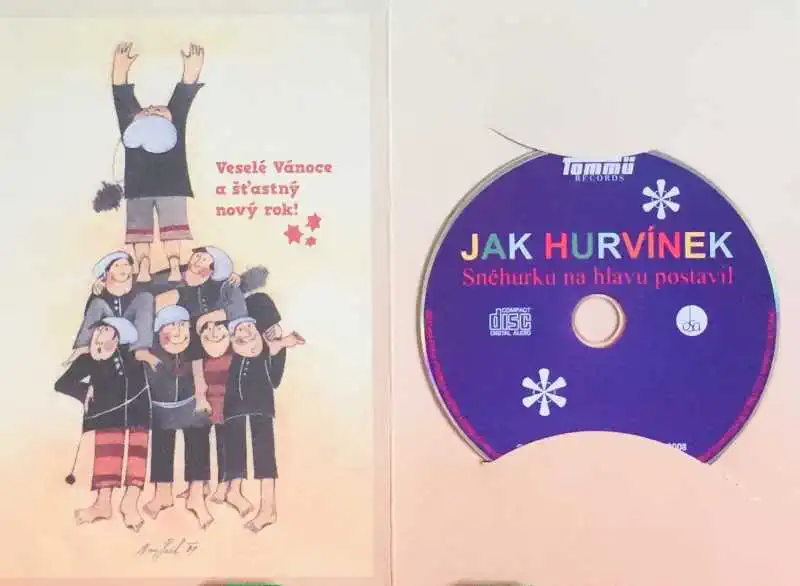 Jak Hurvínek Sněhurku na hlavu postavil - CD /dárkový obal/