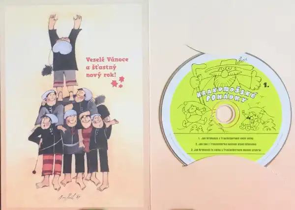 Krakonošské pohádky 1. - Jak Krakonoš s Trautenberkem vedli válku - CD /dárkový obal/