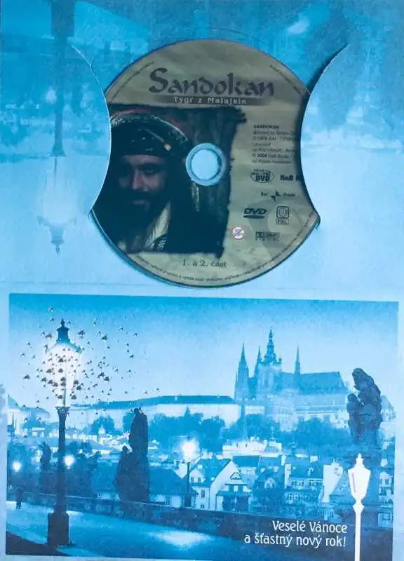 Sandokan - Tygr z Malajsie - 1. a 2. část - DVD /dárkový obal/