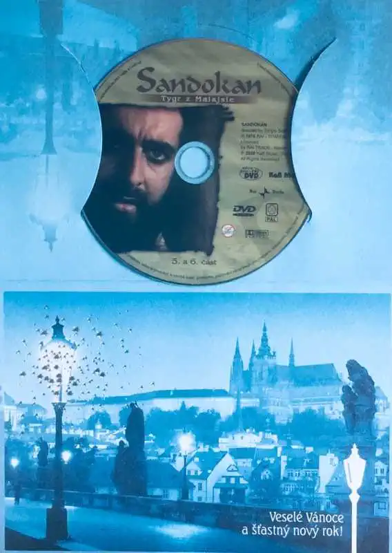 Sandokan - Tygr z Malajsie - 5. a 6. část - DVD /dárkový obal/
