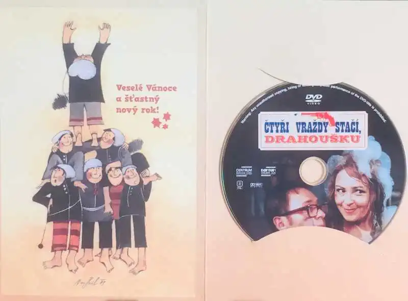 Čtyři vraždy stačí, drahoušku - DVD /dárkový obal/