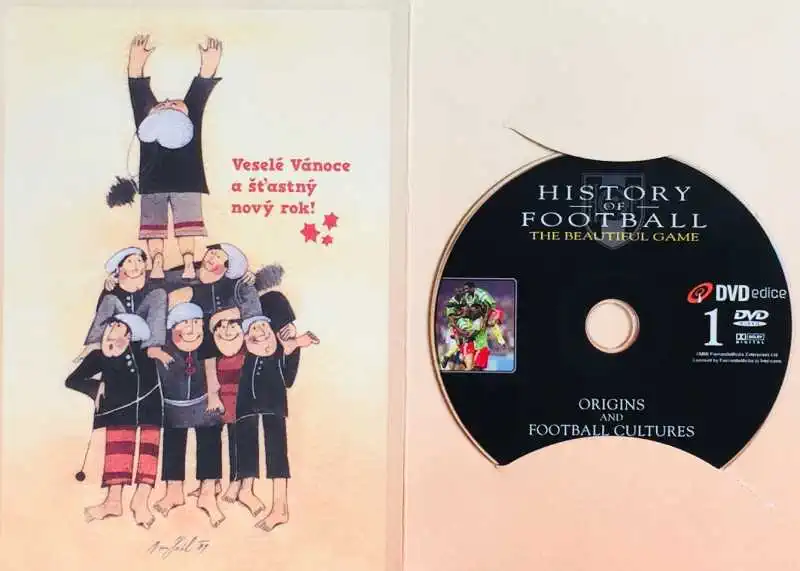 History of Football 1 / Historie fotbalu 1 - DVD /dárkový obal/