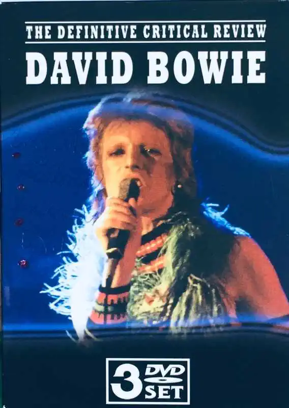 David Bowie - The Definitive Critical Review - 3xDVD /3xslim v šubru/bazarové zboží/