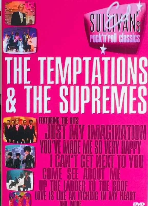 The Temptations & The Supremes - DVD /plast/