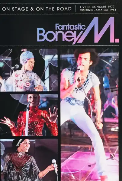 Fantastic Boney M. - On Stage & On the Road - DVD /plast/