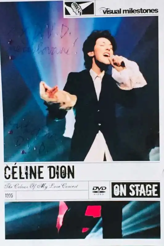 Celine Dion - The Colour Of My Love Concert - DVD /plast/bazarové zboží/
