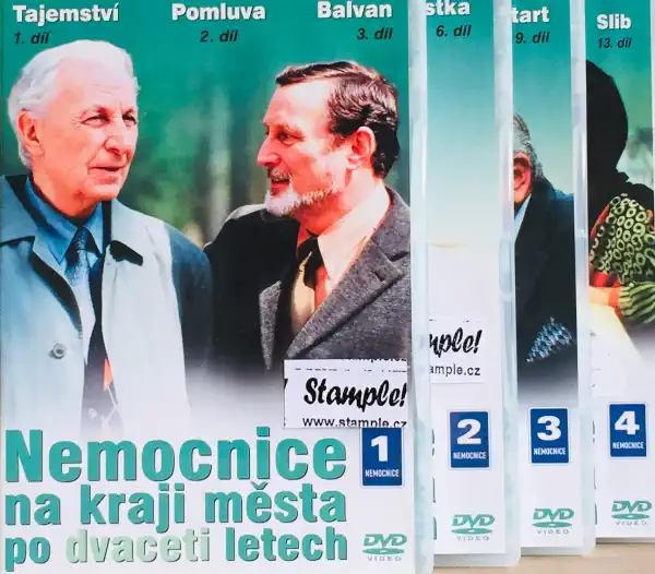 Nemocnice na kraji města po 20 letech - kolekce 4xDVD /4xplast/