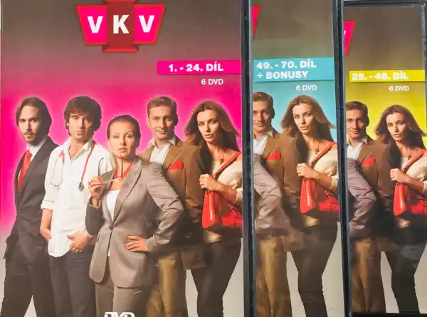 VKV - kolekce 18xDVD /3xplast/