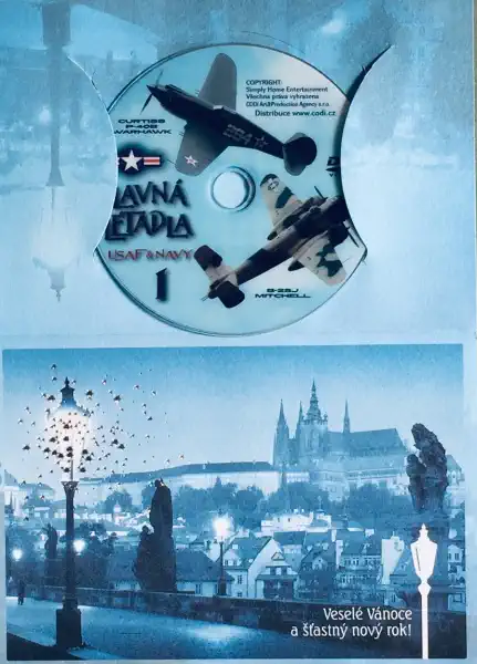 Slavná letadla USAF & NAVY 1 - DVD /dárkový obal/