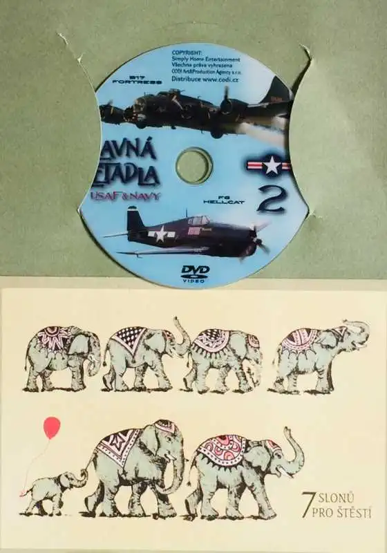 Slavná letadla USAF & NAVY 2 - DVD /dárkový obal/