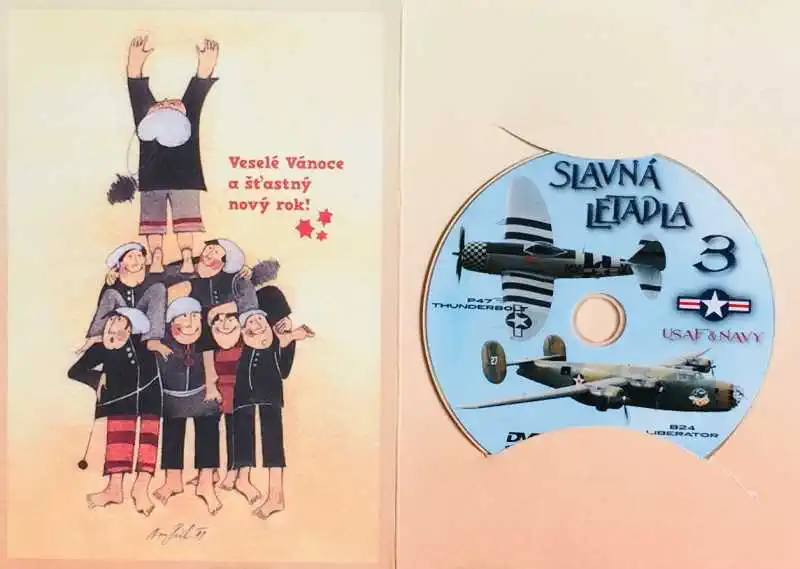 Slavná letadla USAF & NAVY 3 - DVD /dárkový obal/