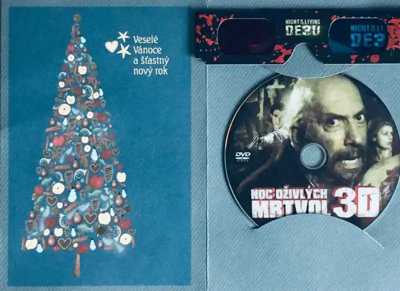 Noc oživlých mrtvol 3D - DVD+3D brýle /dárkový obal/
