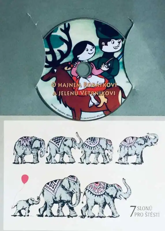 O hajném Robátkovi a jelenu Větrníkovi - DVD /dárkový obal/