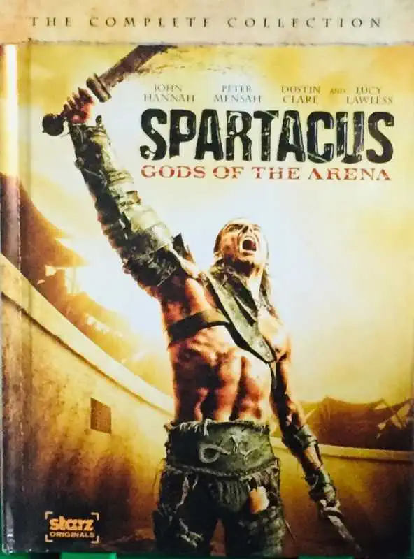 Spartacus -The Complete Collection - v originálním znění bez CZ titulků - 2xDVD /knižní digipack v šubru/