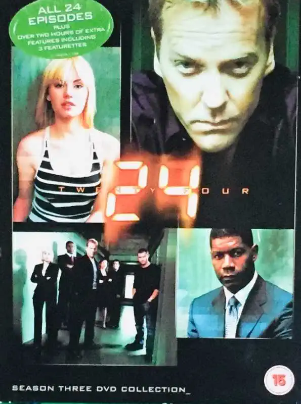 24 / 24 hodin - Season Three DVD Collection - v originálním znění bez CZ titulků - 7xDVD /multidigipack v šubru/