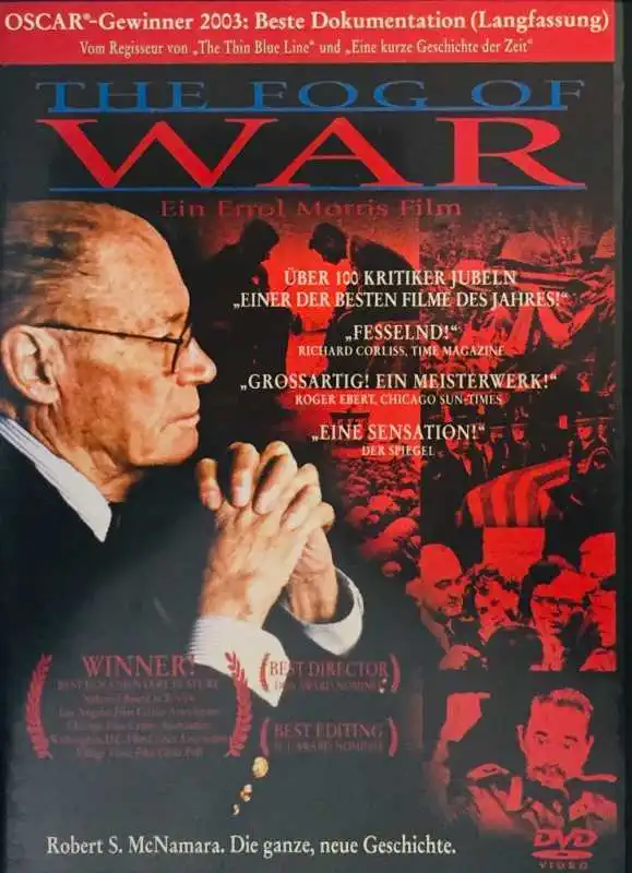 The Fog of War / Mlha války - v originálním znění bez CZ titulků - DVD /plast/