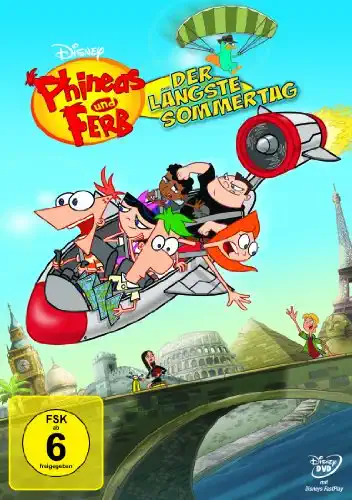 Phineas und Ferb - Der Länsgte Sommertag - v originálním znění bez CZ titulků - DVD /plast/