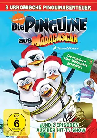 Die Pinguine aus Madagaskar / Tučňáci z Madagaskaru - v originálním znění bez CZ titulků - DVD /plast/