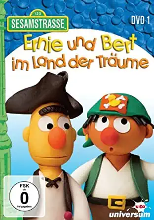 Ernie und Bert im Land der Träume - DVD 1 - v originálním znění bez CZ titulků - DVD /plast/