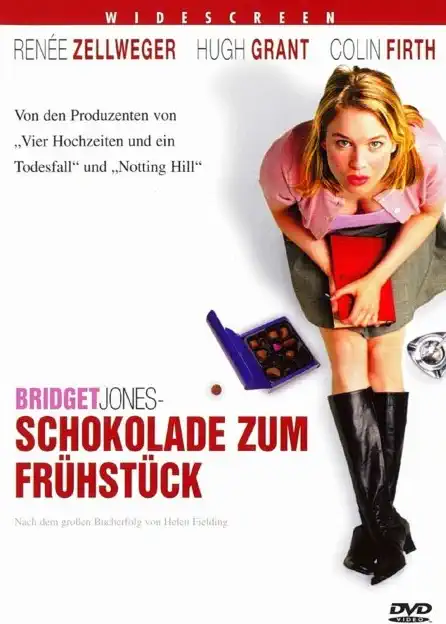 Bridget Jones - Schokolade zum Frühstück / Deník Bridget Jonesové  - v originálním znění bez CZ titulků - DVD /plast/