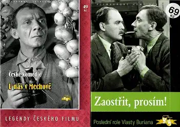 Nedělní filmy pro pamětníky 2. - Josef Kemr - 2 DVD pošetka
