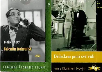 Nedělní filmy pro pamětníky 10. - Oldřich Nový - 2 DVD pošetka