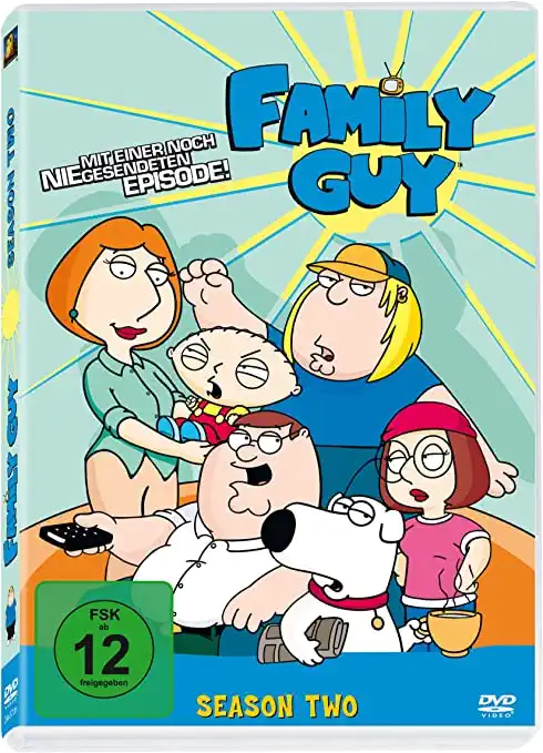 Family Guy / Griffinovi - Season Two - v originálním znění bez CZ titulků - 2xDVD /plast/
