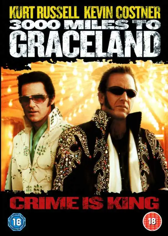 3000 Miles to Graceland / 3000 mil na útěku - v originálním znění bez CZ titulků - DVD /plast/