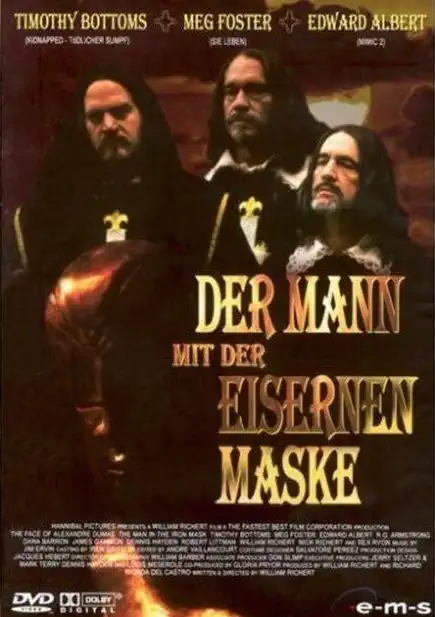 Der Mann mit der Eiesernen Maske / Muž se železnou maskou - v originálním znění bez CZ titulků - DVD /plast/