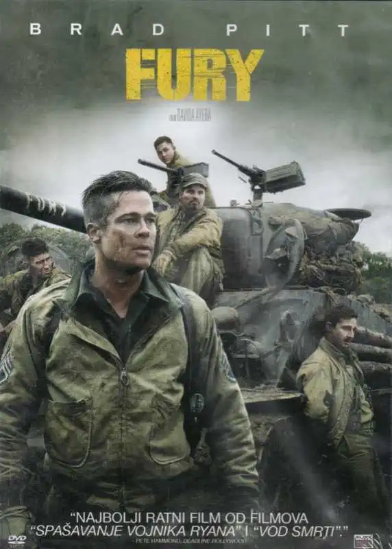 Fury / Železná srdce - v originálním znění bez CZ titulků - DVD /slim/