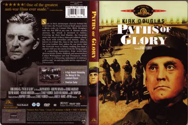 Paths of Glory / Stezky slávy - v originálním znění bez CZ titulků - DVD /plast/