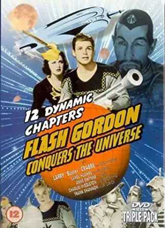 Flash Gordon - Conquers the Universe - v originálním znění bez CZ titulků - 3xDVD /3xplast v šubru/bazarové zboží/